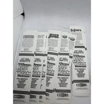 38 Comic Bookmarks Lot Sojourn, Mystic, Chimera, Route 666, The Path Set Adult - thriftgoblin