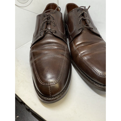 Allen-Edmonds Shoes Montgomery Split Toe Brown Lace Up US 12 D Dress Leather