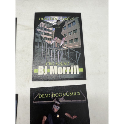 Dead Dog Comics Character & CBG Squad Trading Card Lot RARE Skateboard Team 90s