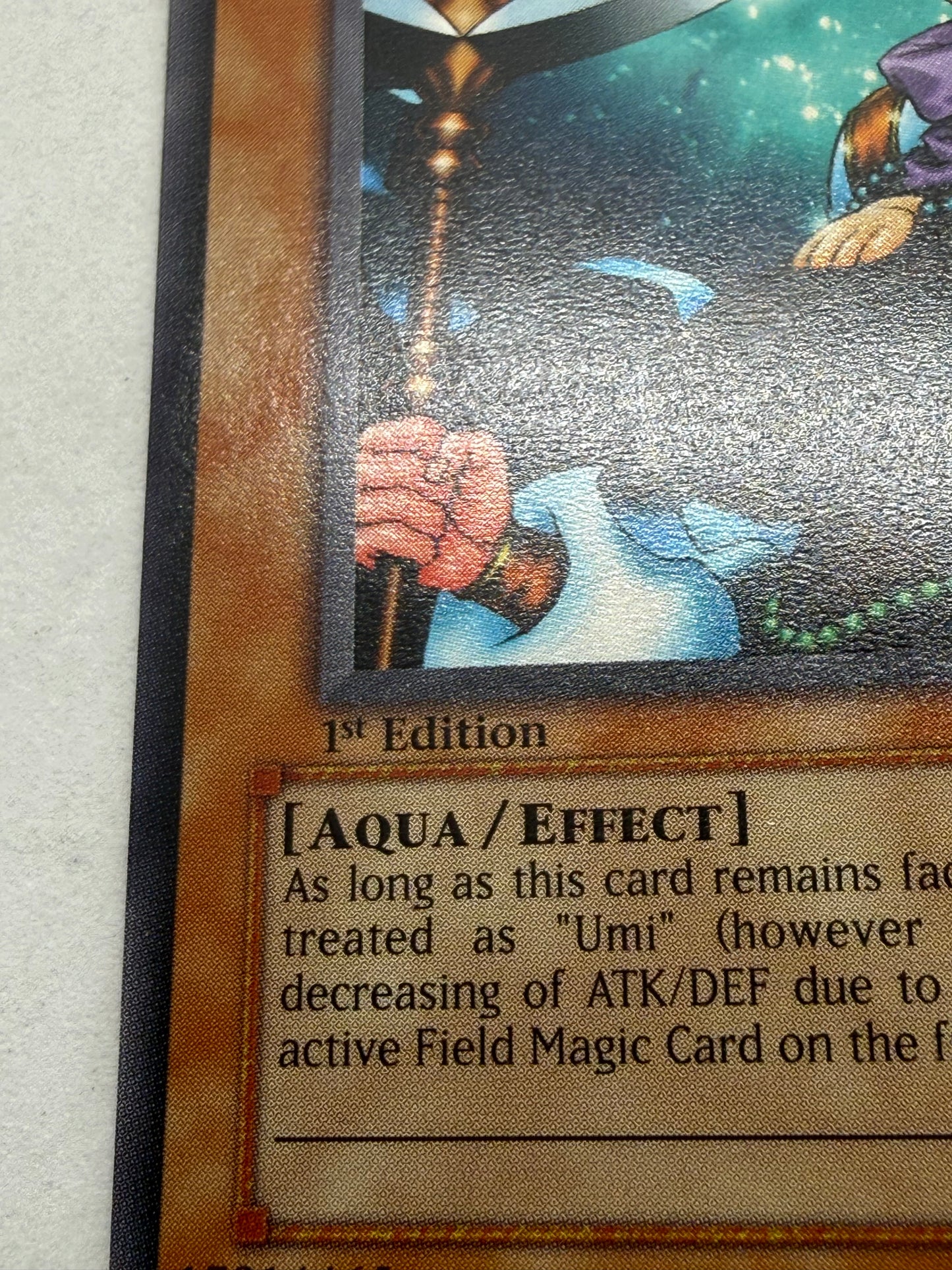 Yu-Gi-Oh Maiden of the Aqua PGD-008 1st Edition 1996 Card