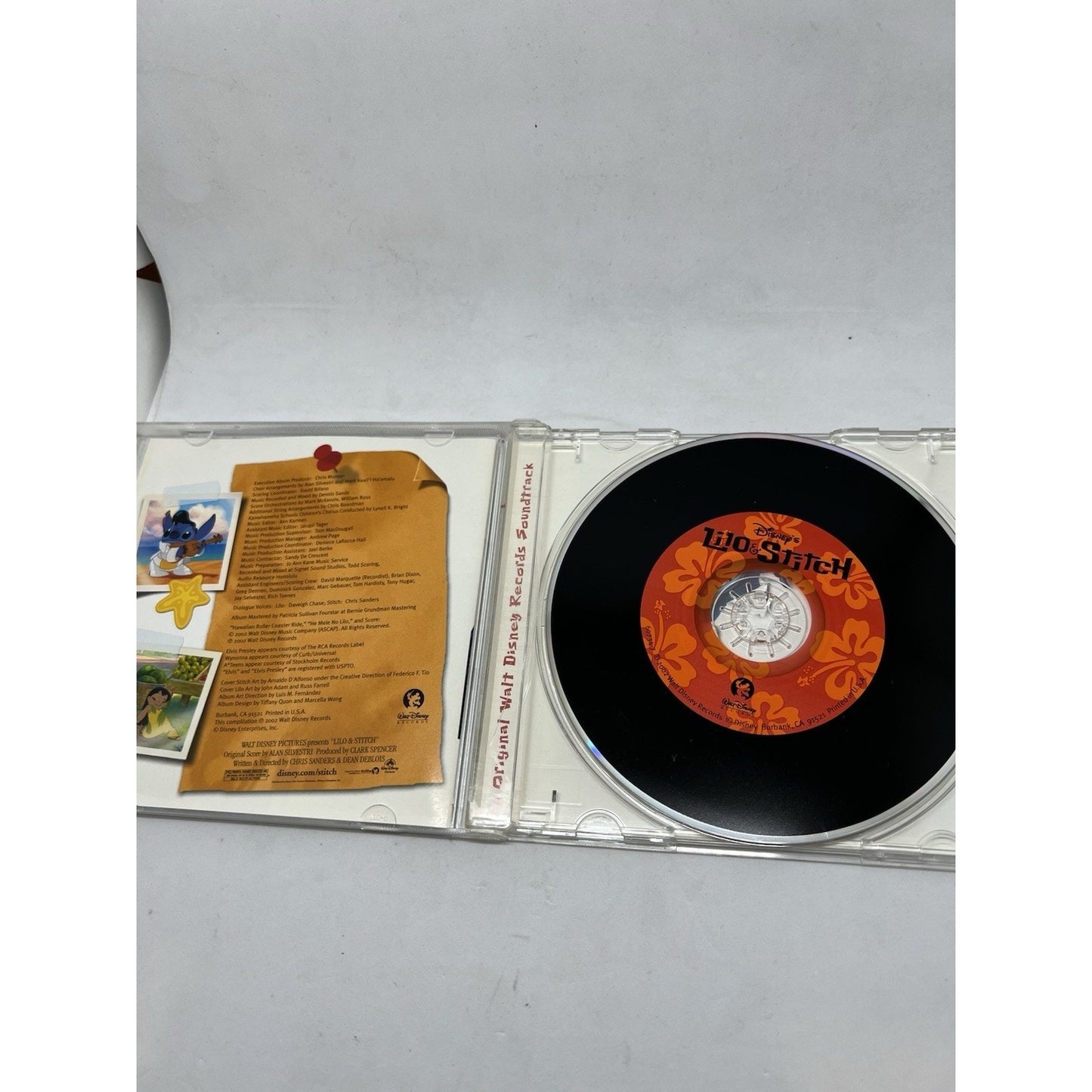 Disney’s Lilo & Stitch Soundtrack CD (2002) - Elvis, Wynonna, A*Teens Hawaii