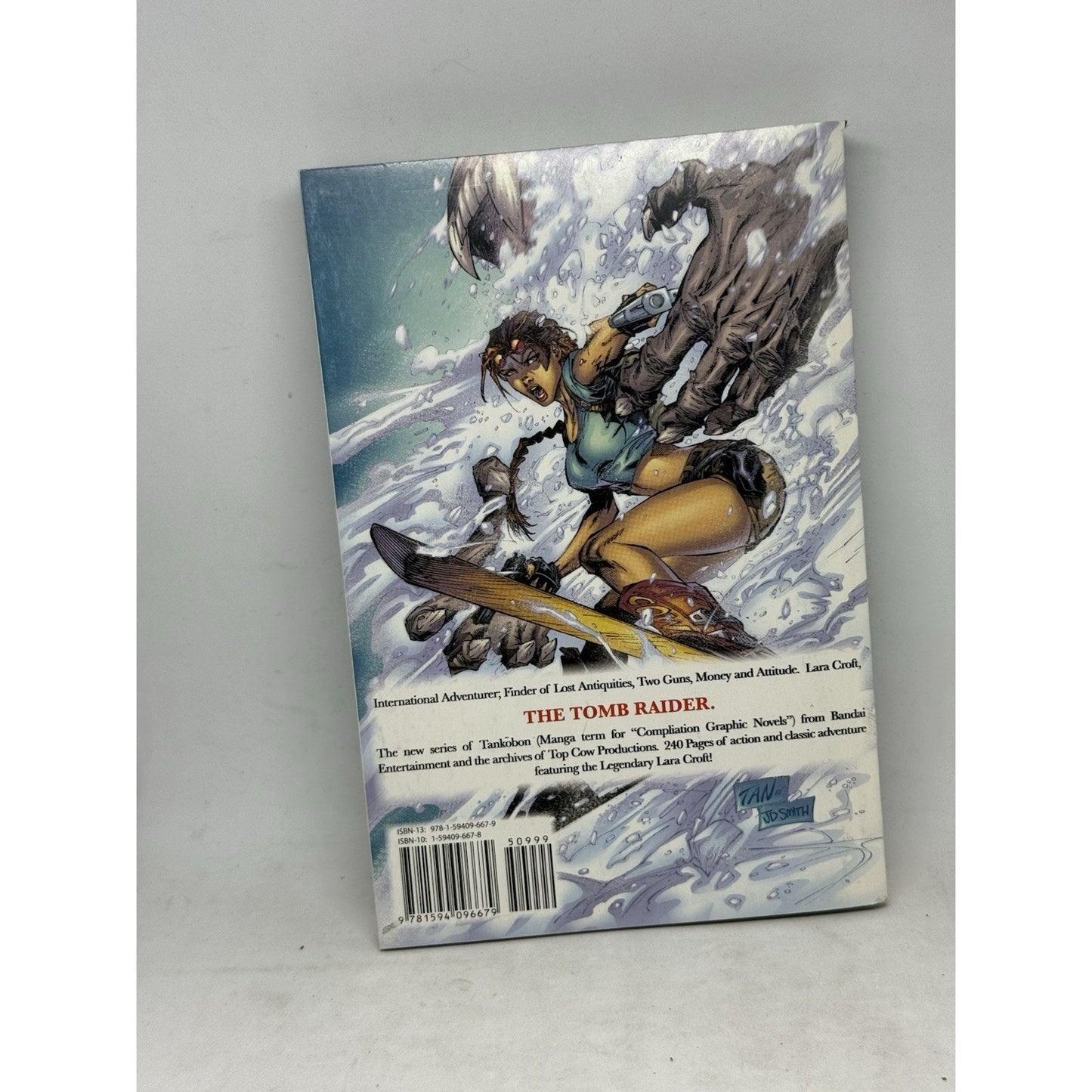 Lara Croft Tomb Raider Tankobon Vol II Bandai Entertainment Top Cow Manga Rare