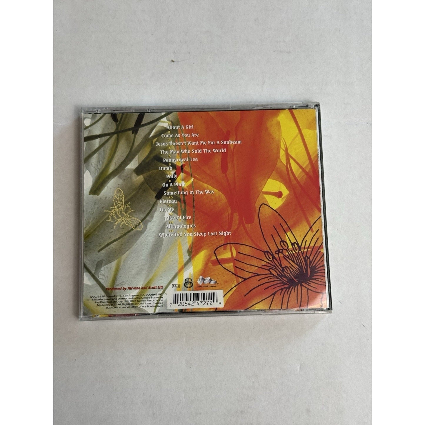 Nirvana - MTV Unplugged in New York - Nirvana CD B9VG The Fast Free Shipping