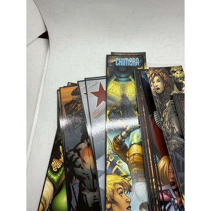 38 Comic Bookmarks Lot Sojourn, Mystic, Chimera, Route 666, The Path Set Adult