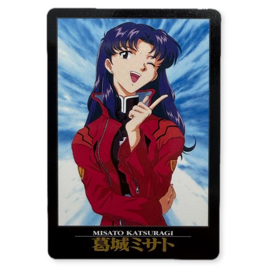 Neon Genesis Evangelion Misato Katsuragi Card No.31 1996