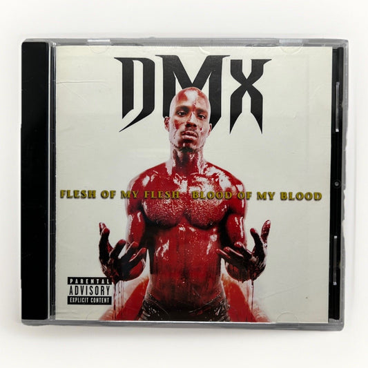 DMX – Flesh of My Flesh, Blood of My Blood [CD, 1998, Ruff Ryders] Rap RIP 90s