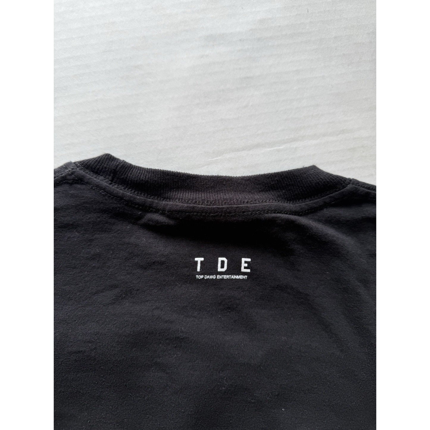Kendrick Lamar TDE Black Panther CD Shirt Medium Rare Promo Short Sleeve Tee
