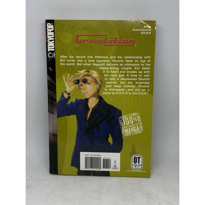 Gravitation Vol 8 Manga Maki Murakami TOKYOPOP Romance Comedy Older Teen 2004
