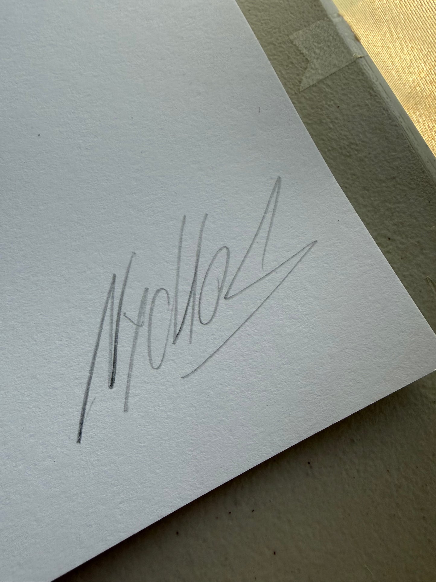 Nychos Rabbit Eye Movement Deepest Depths Burrow Signed Print 256/300 18x24