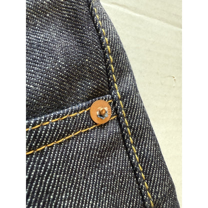 UNIQLO U Men’s Selvedge Denim Jeans 30x30 Raw Indigo Slim Straight Fit S001