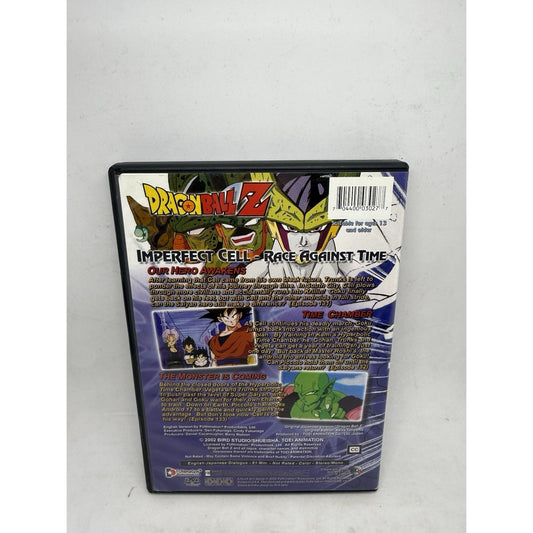 Dragon Ball Z: Imperfect Cell - Race Against Time (DVD, 2000) - Like New Uncut