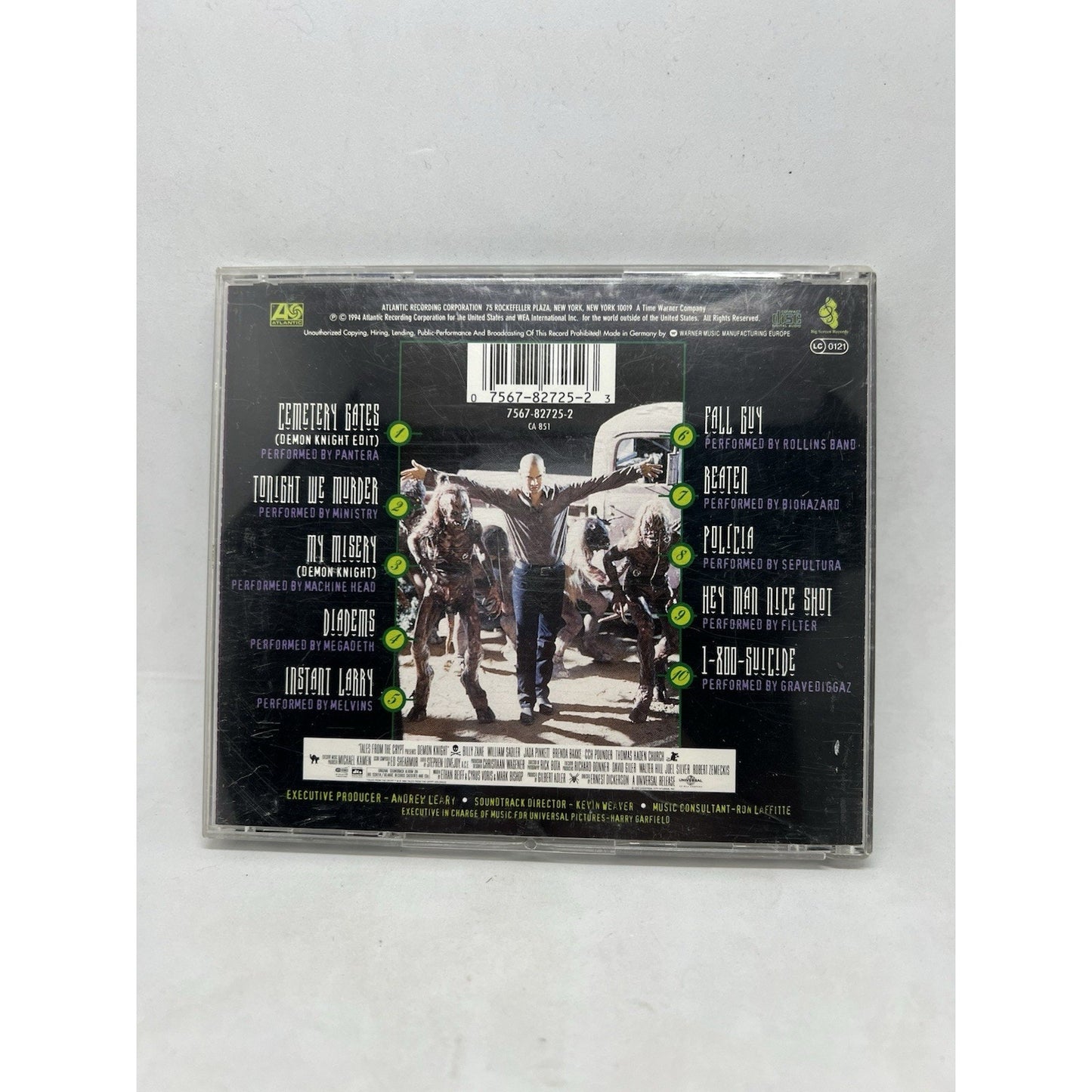 Tales from the Crypt: Demon Knight Soundtrack CD Pantera Megadeth Rollins Band