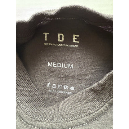 Kendrick Lamar TDE Black Panther CD Shirt Medium Rare Promo Short Sleeve Tee