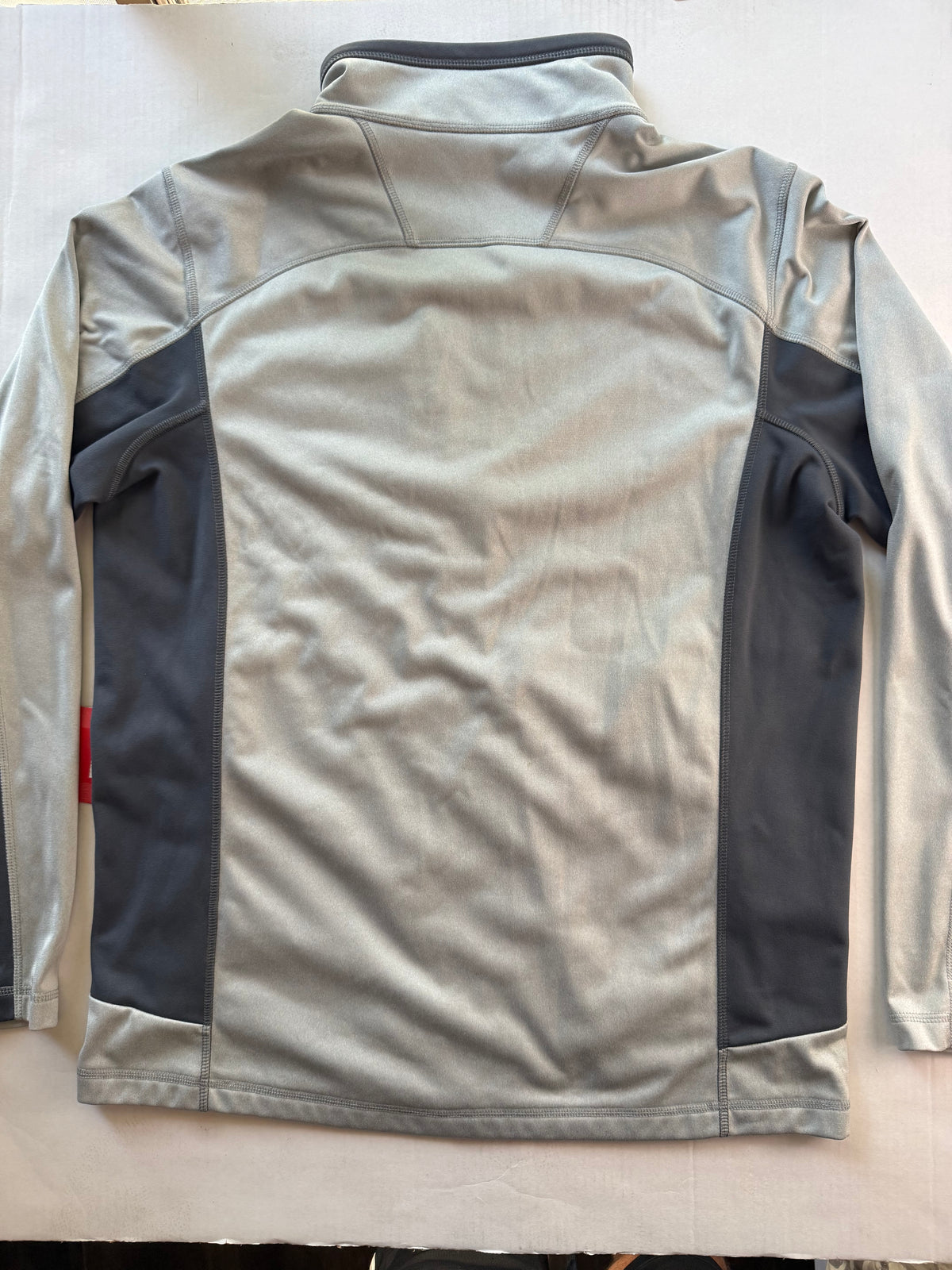 The North Face 100 Weight Cinder Full Zip Fleece Jacket Mens L Light Grey NWT