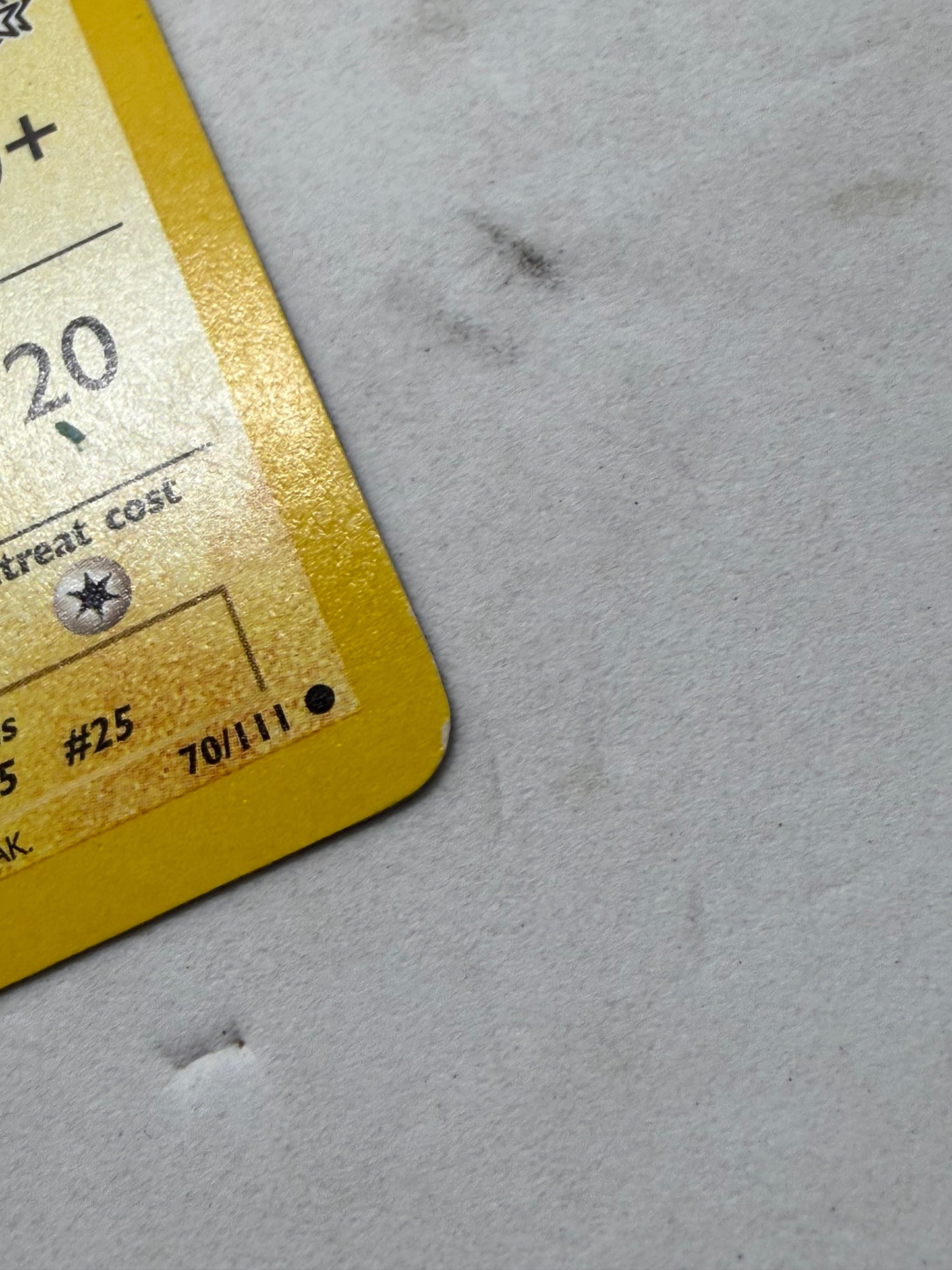 Pokemon Neo Genesis Pikachu 70/111 1999 Common Card