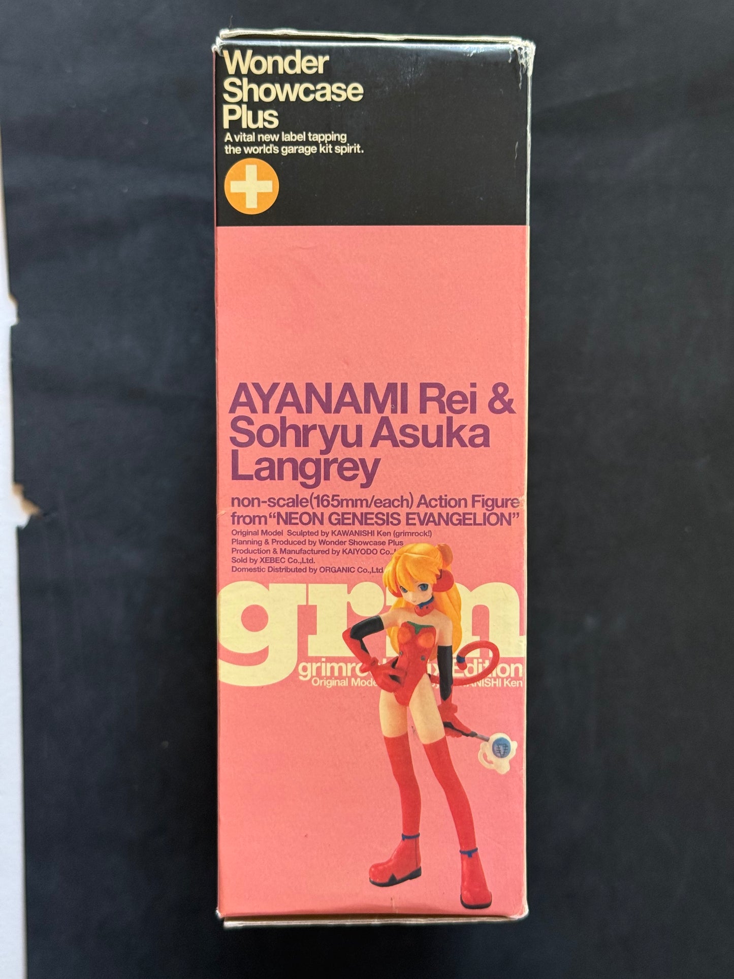 NGE Ayanami Rei Asuka Langley grimrock! Mix Edition Kaiyodo Figure Set NIB 2003