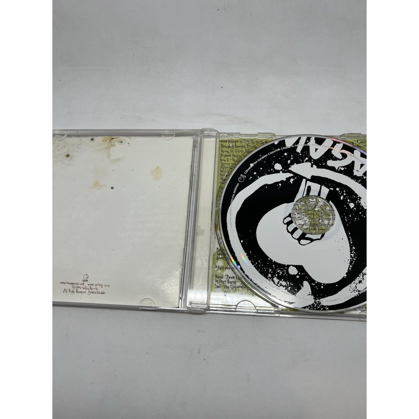 Rise Against The Sufferer & The Witness CD Tested Geffen Records B000697602
