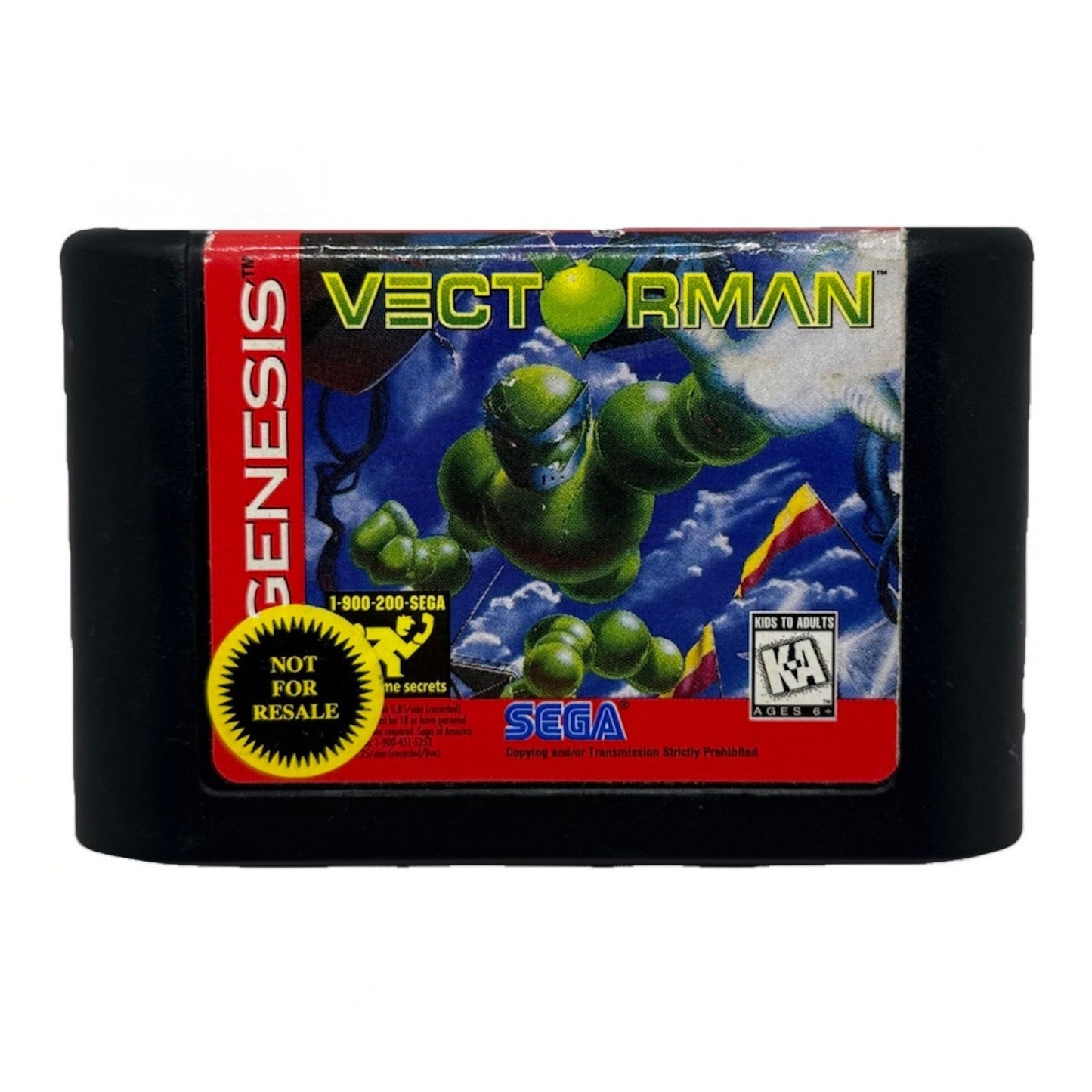 Vectorman (Sega Genesis, 1995) Authentic & Tested Cartridge