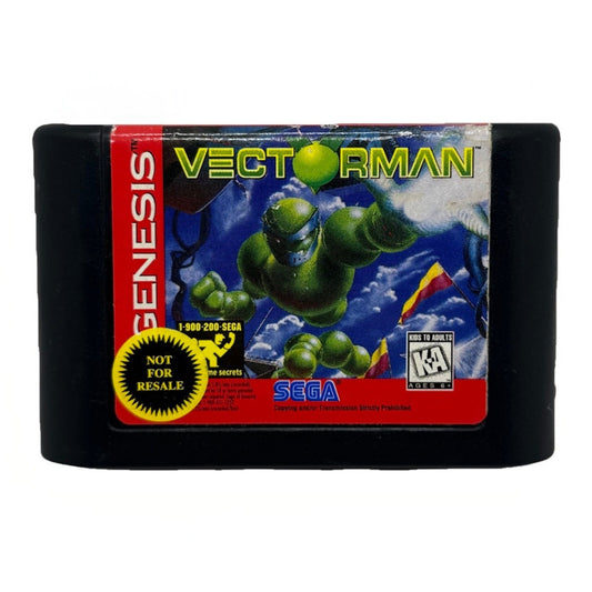 Vectorman (Sega Genesis, 1995) Authentic & Tested Cartridge