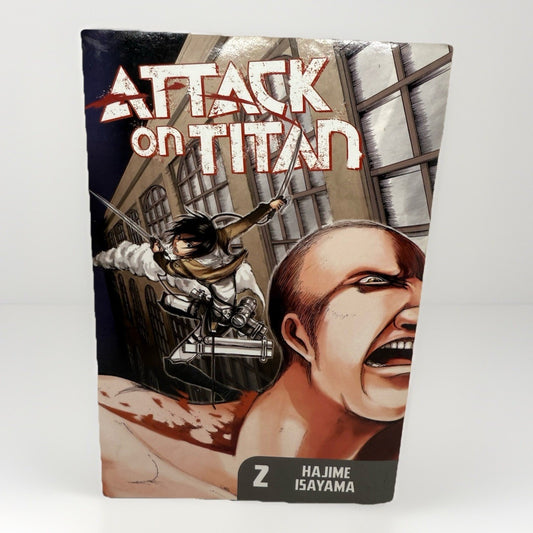 Attack on Titan Vol 2 by Hajime Isayama English Paperback Manga Kodansha