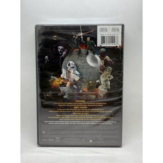 Robot Chicken: Star Wars, Animated, Comedy, DVD, 2007 Sealed DS56