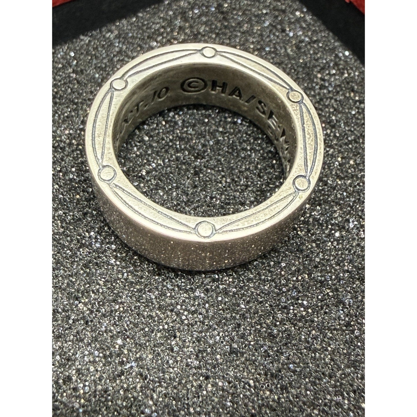 Fullmetal Alchemist Edward Silver Ring Size 8 Unused Rare Anime Jewelry