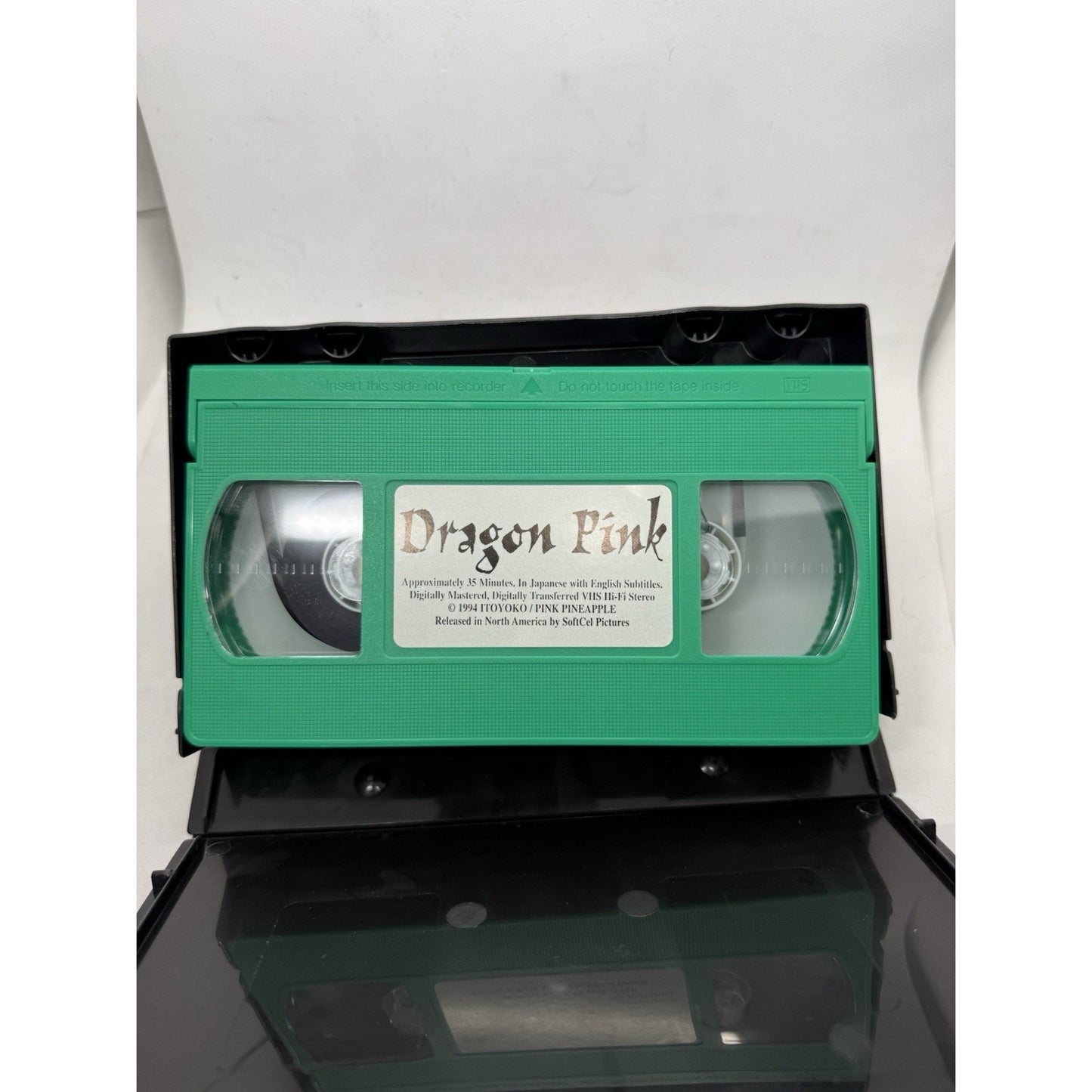 Dragon Pink VHS 1994 Anime SoftCel Pictures English Sub Rare OOP Hi-Fi Stereo