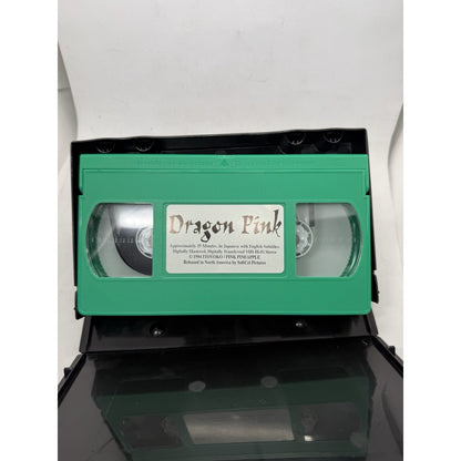 Dragon Pink VHS 1994 Anime SoftCel Pictures English Sub Rare OOP Hi-Fi Stereo