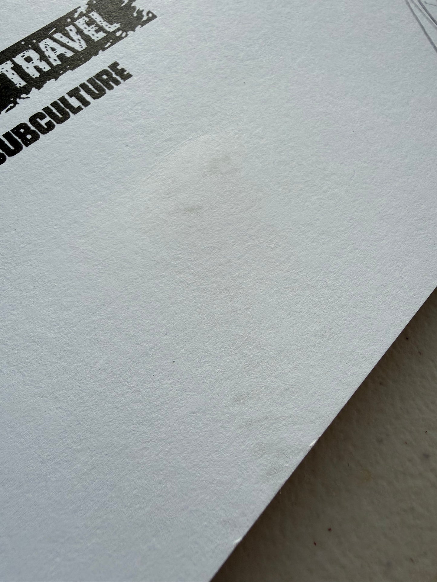 Nychos Rabbit Eye Movement Deepest Depths Burrow Signed Print 256/300 18x24