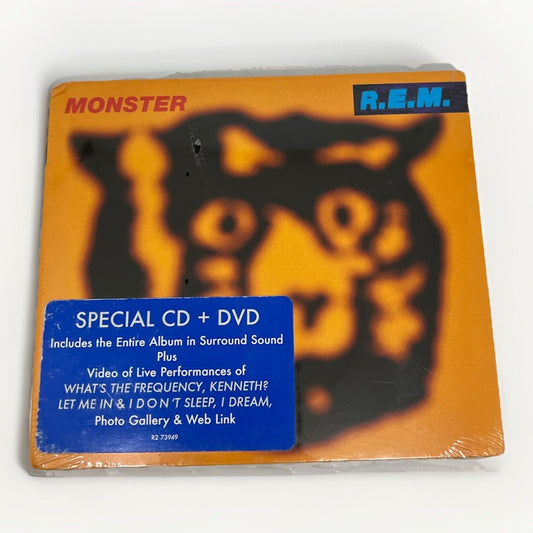 RARE! CD+DVD R.E.M REM Monster 2005 Europe WARNER BROS 81227394929 Live Show
