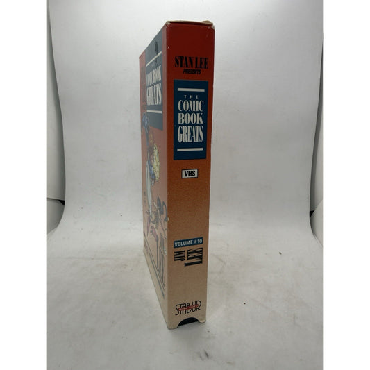 Stan Lee Presents Comic Book Greats Jim Lee VHS Vol 10 1992 Interview Series