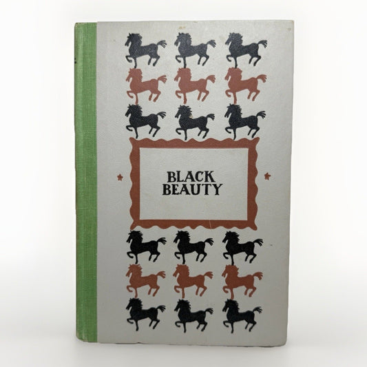 Vintage Junior Deluxe Edition Doubleday Black Beauty Anna Sewell Hardcover Book