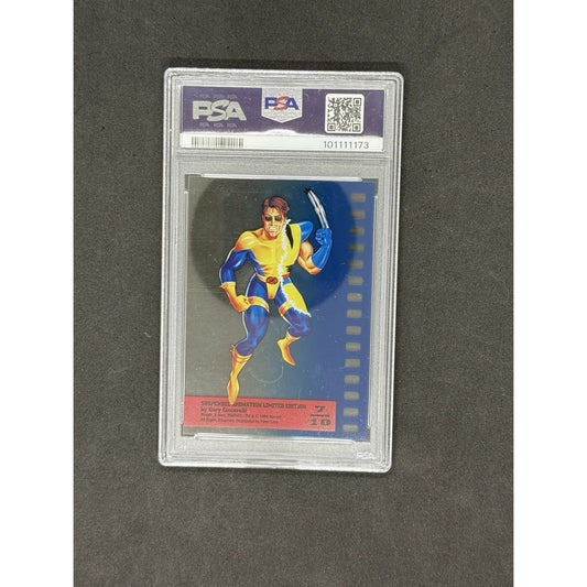 1995 Ultra X-Men Morph Suspended Animation #7 PSA 8 NM-MT Marvel Card Fleer