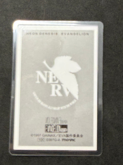 Evangelion Death and Rebirth movic 1997 Laminated Card Rei Misato Asuka Shinji