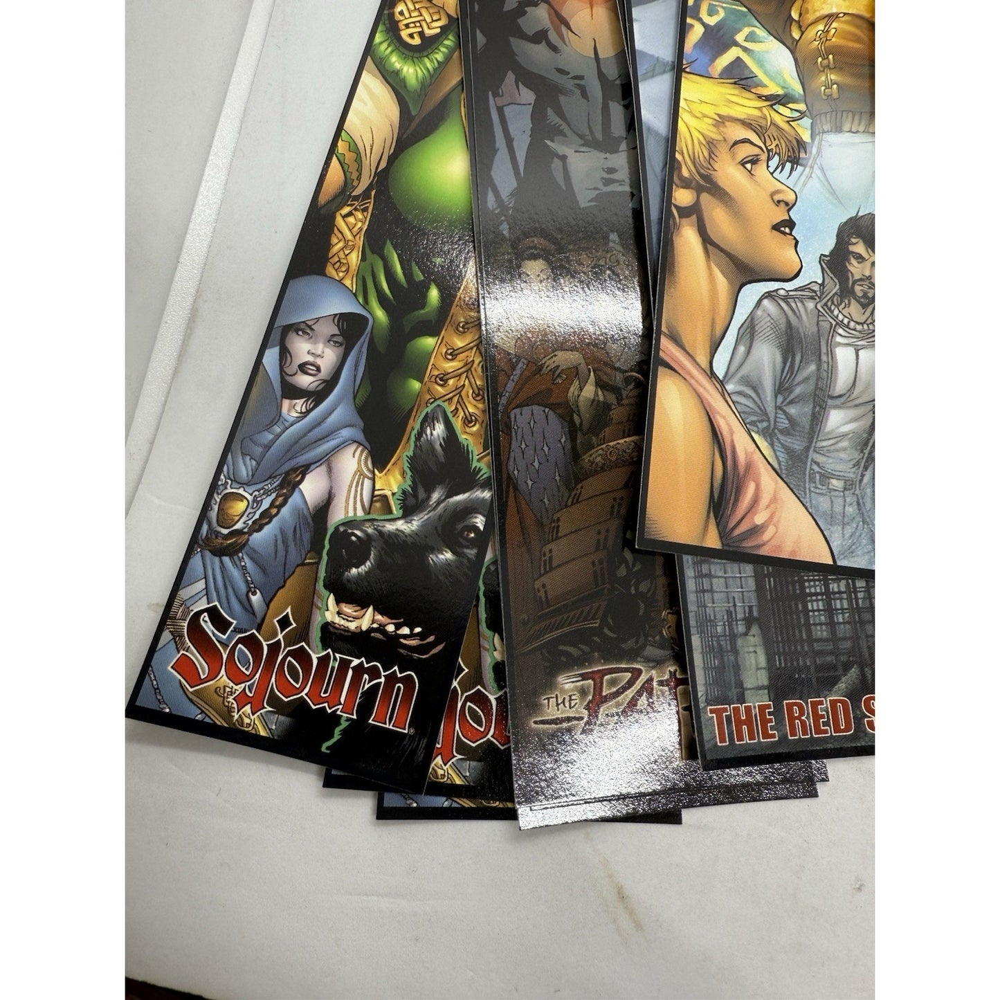 38 Comic Bookmarks Lot Sojourn, Mystic, Chimera, Route 666, The Path Set Adult