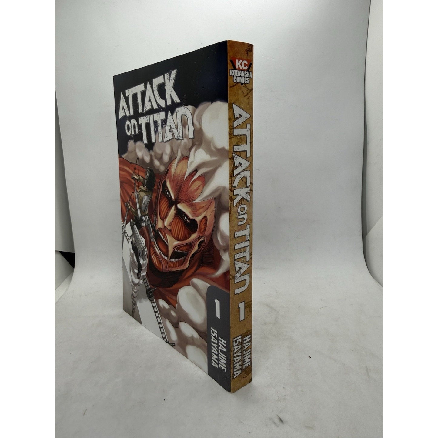 Attack on Titan Vol. 1 Manga Hajime Isayama Kodansha Comics English Graphic