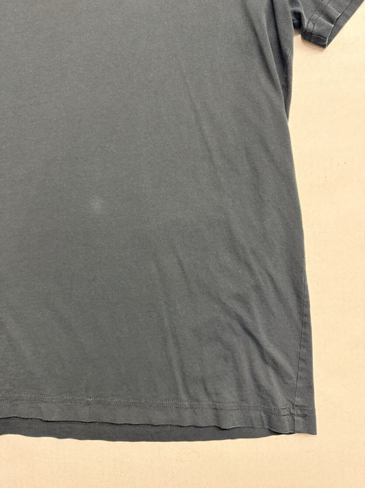 Lacoste Mens V-Neck T-Shirt Short Sleeve Black 100% Pima Cotton Casual Tee 7 XL