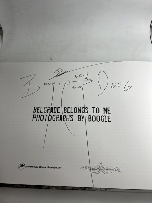*SIGNED* BELGRADE BELONGS TO ME By Boogie Street Photography Hardcover Book Rare