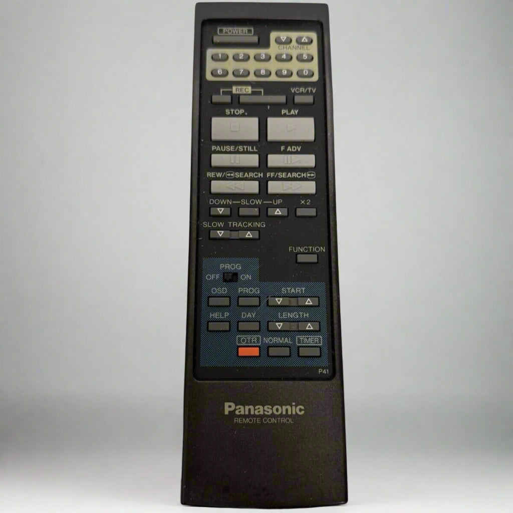 Original Panasonic VSQS0570 Remote Control Clean PV3720B PV4720 VHS Vintage Tape