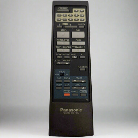 Original Panasonic VSQS0570 Remote Control Clean PV3720B PV4720 VHS Vintage Tape