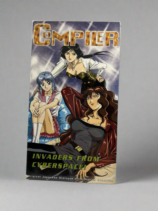 Compiler | Invaders From Cyberspace (1994) Anime VHS Tape | ADV Films 15+
