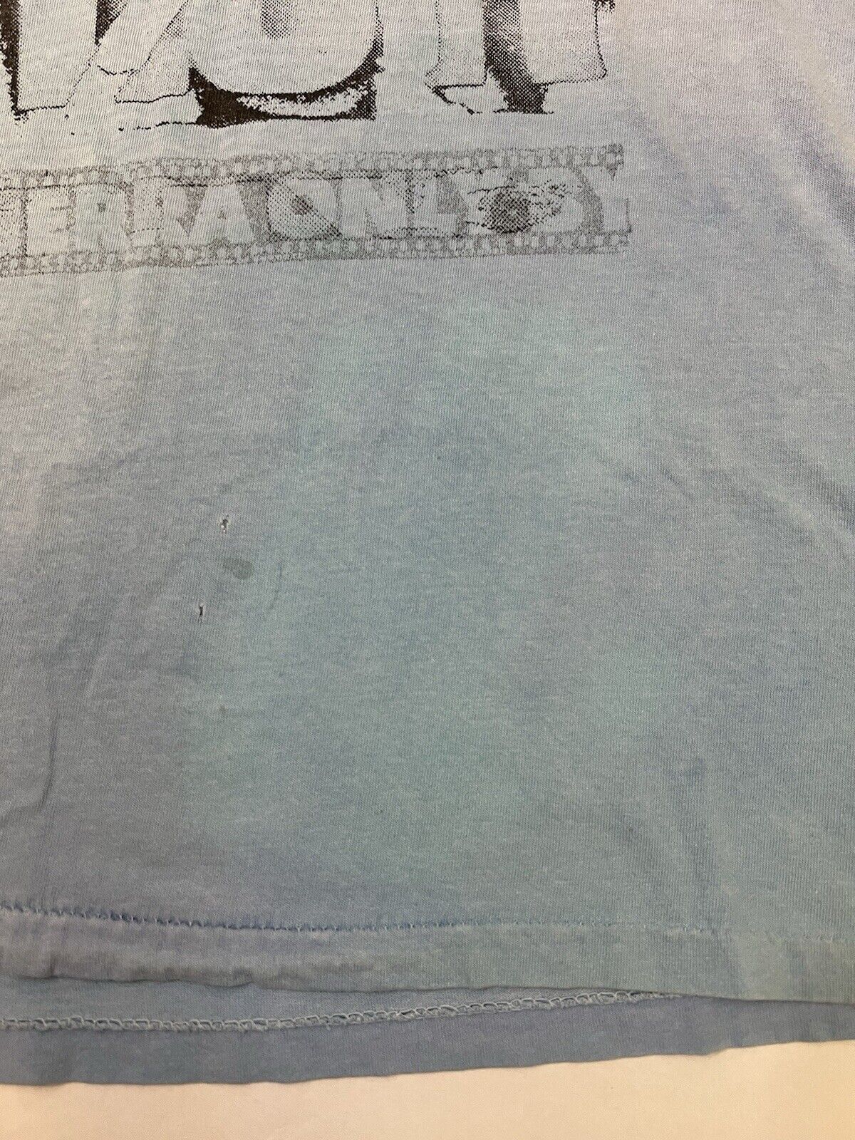 Vintage Hypercolor Generra Graphic T-Shirt Men’s Large Blue  Color Changing READ