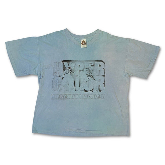 Vintage Hypercolor Generra Graphic T-Shirt Men’s Large Blue  Color Changing READ