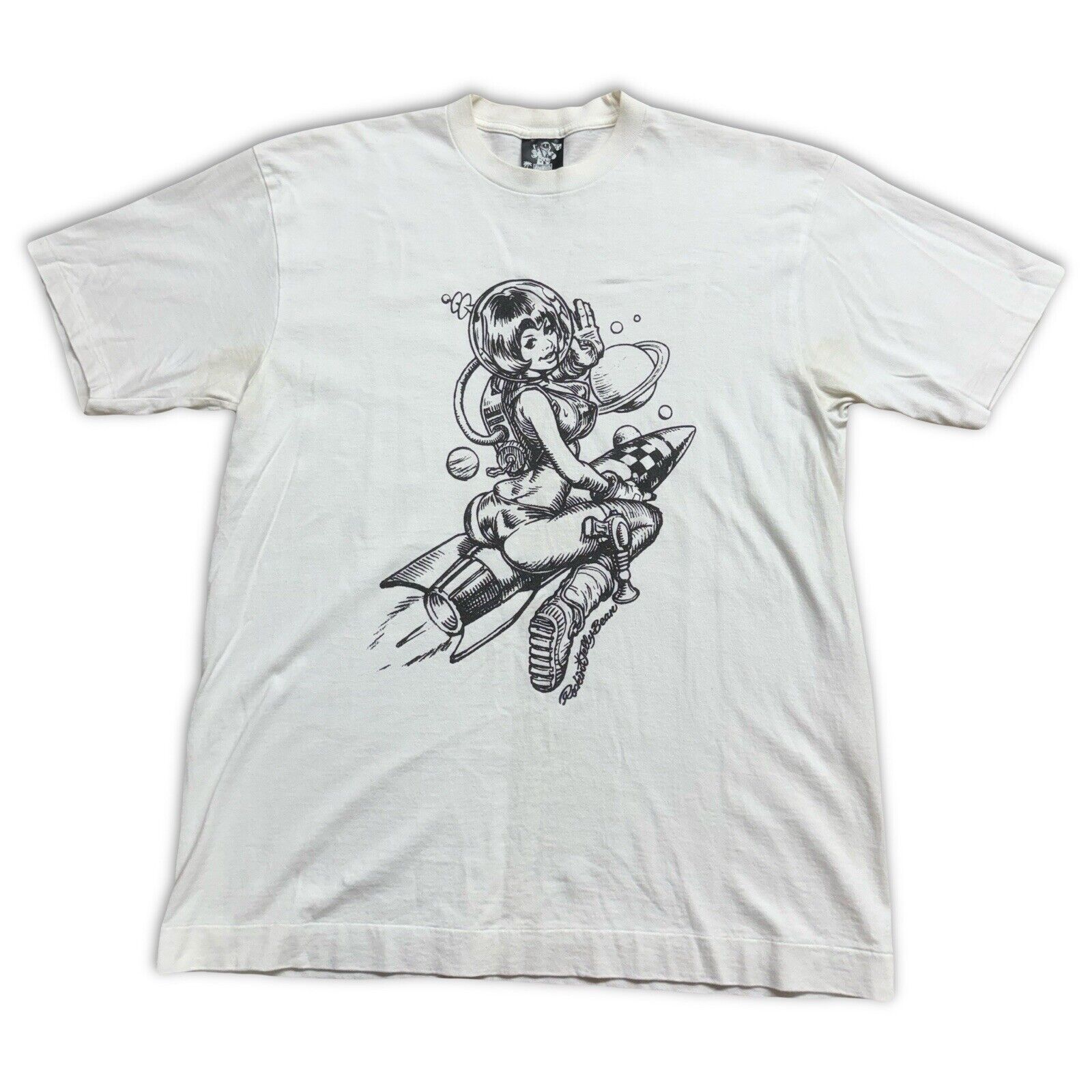 Billionaire Boys Club x Rockin Jelly Bean EROSTIKA T-Shirt Nigo White Mens Large