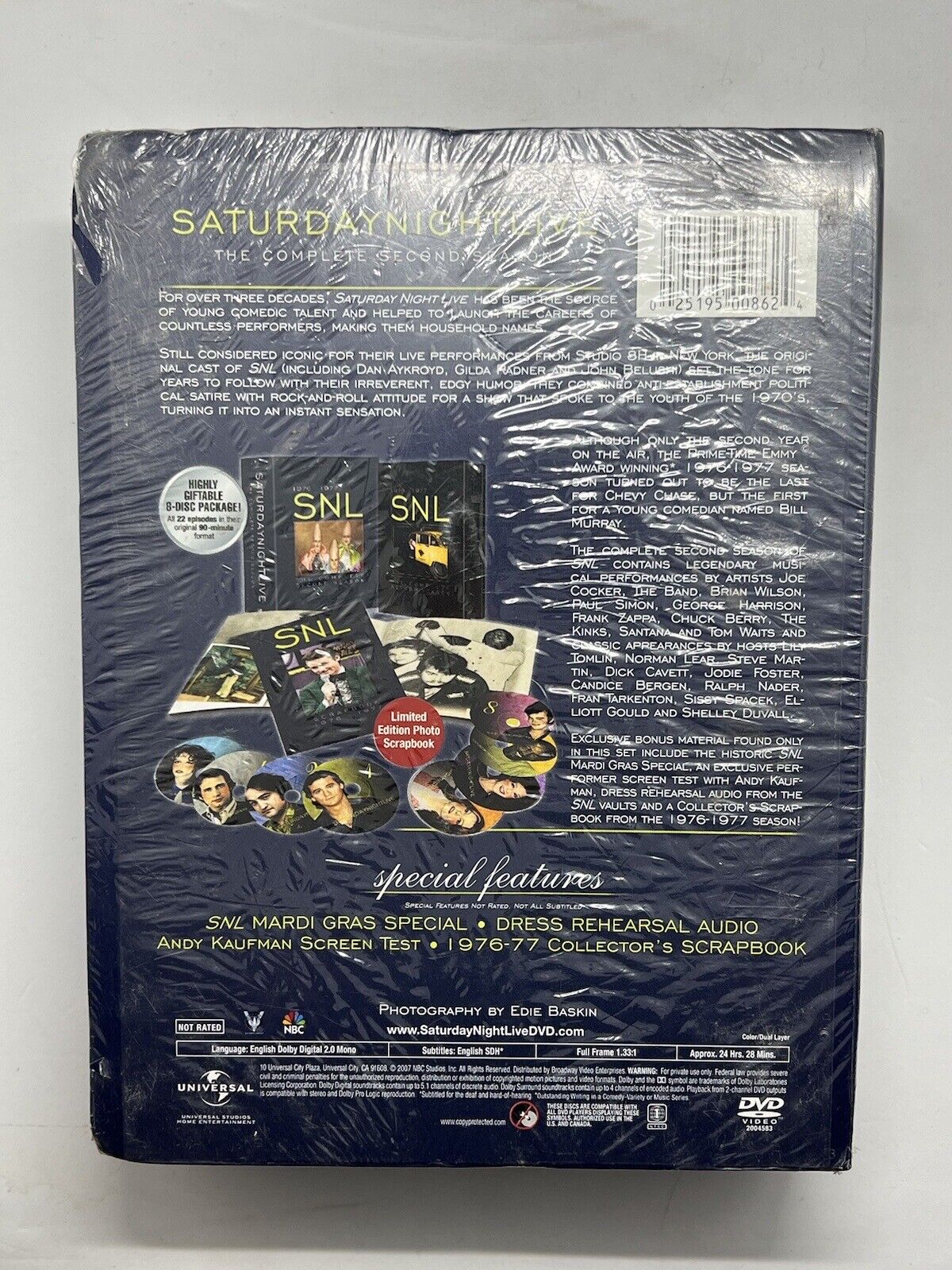 Saturday Night Live: The Complete Second Season (DVD, 1976)