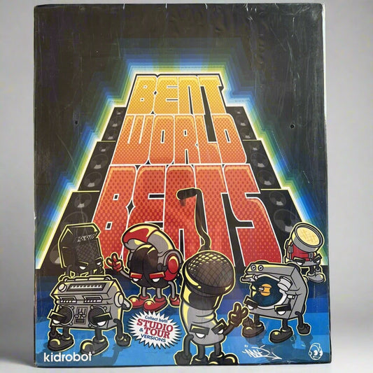 SEALED Kidrobot x MAD Bent World Beats Complete Set Studio Tour Figures HipHop