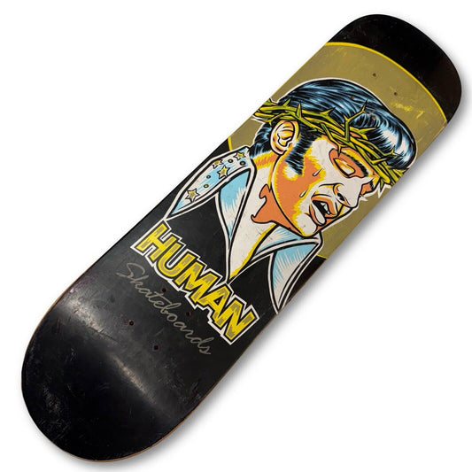 90’s Human Skateboards Elvis Jesus Christ Board SOLD OUT Collector Piece Graphic