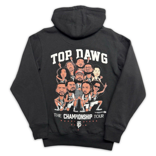 2019 TDE Top Dawg Entertainment Kendrick the Championship Tour  Hoodie Small