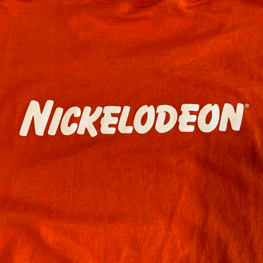 Nickelodeon Orange T Shirt Nwot Short