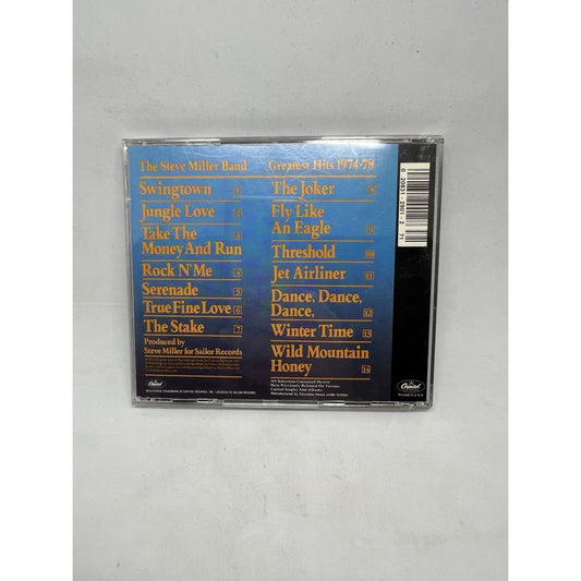 The Steve Miller Band – Greatest Hits 1974–78 (CD, 1988 Capitol Reissue) Rock